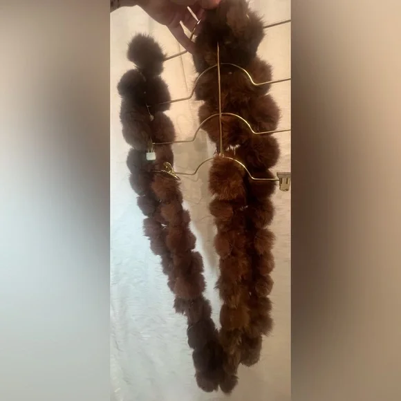 GENUINE Fur Scarf - Picture 2 of 3
